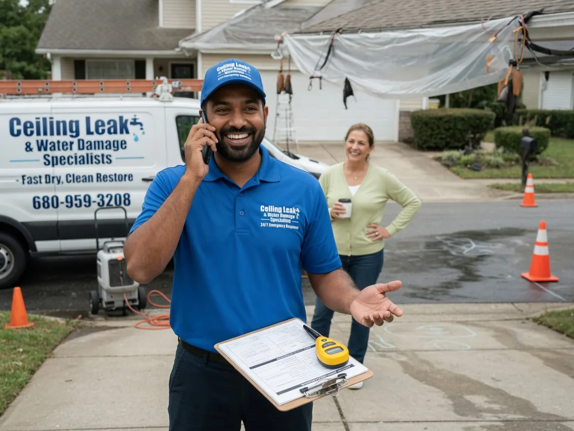 Ceiling Leak Cleanup Davisboro, GA FAQs